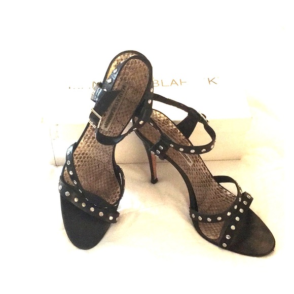 MANOLO BLAHNIK HEELS - Picture 1 of 8